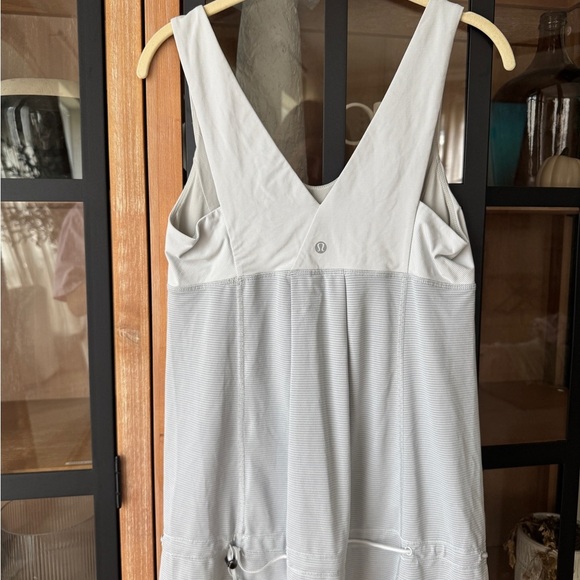 Y2k Vintage Lululemon Hustle & Bustle Tank Adjustable babydoll Heathered striped - Picture 5 of 10